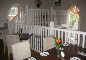 Upstairs