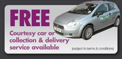 Free courtesy car