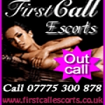 First Call Escorts Outcalls visiting You