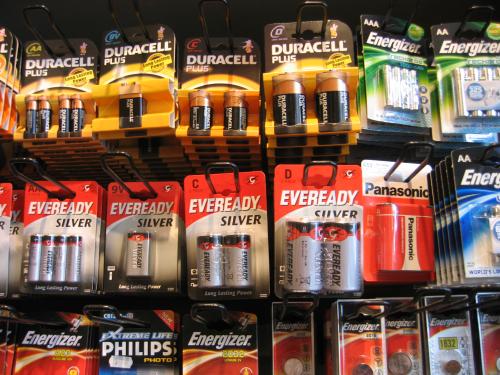 We sell a wide variety of batteries