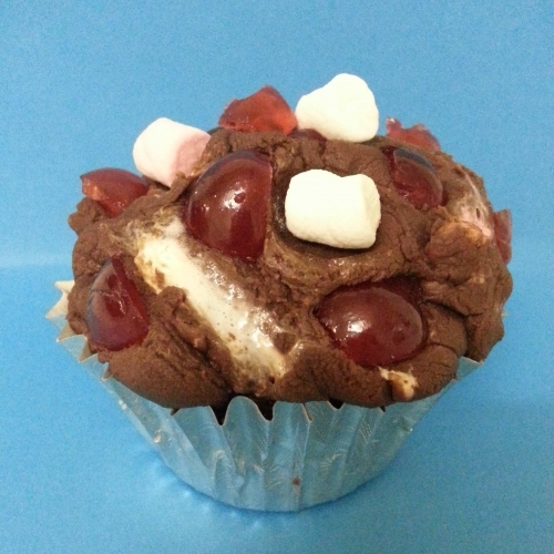 Rocky Road Cupcake