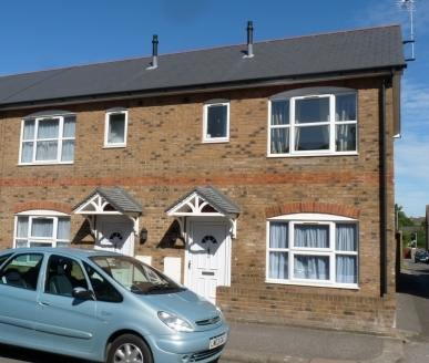 Two bedroom townhouse no. 4 with 1 double and 1 single bedroom