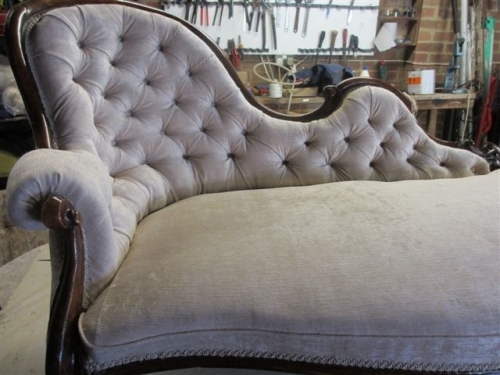 Chaise longue - The finished job 2