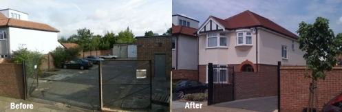 Mr K before and after