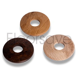 Solid Wood Flooring Pipe Rose Cover - Pack of 2