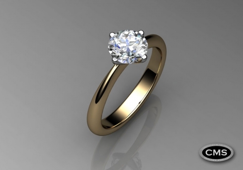 Diamond Solitaire Ring