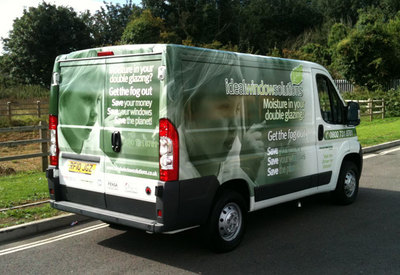 A Full van wrap - Look at me !