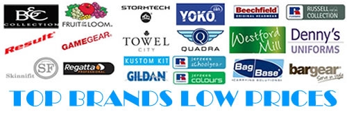 All the major brands