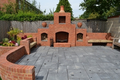 Outdoor Fireplace