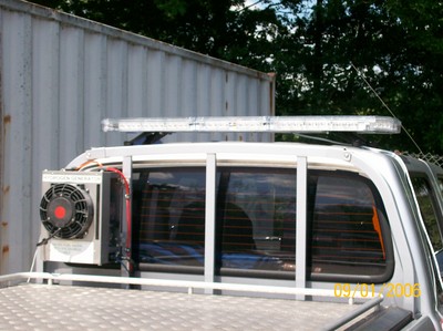 Ford Ranger with 1.2m LED light bar