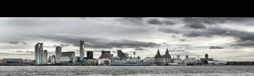 1200px Liverpool Skyline With Hms Ark Royal