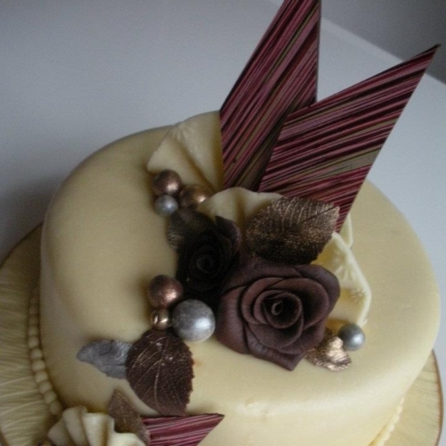 Wedding Cake Close Up