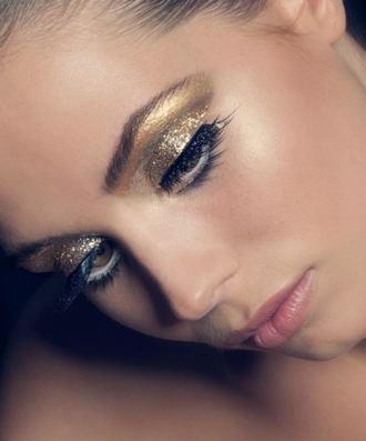 Beauty Glitter make-up