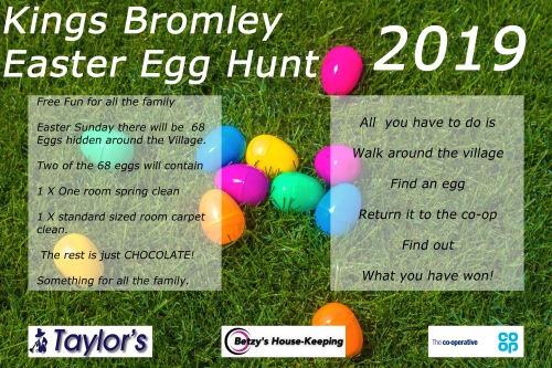 Kings Bromely Easter Egg Hunt