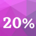 20% off **