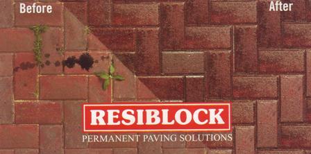 Block paving cleaning