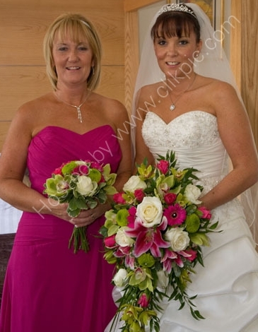 Bride And Maid Of Honour Flowers