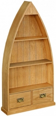 Oak Bookcase Boat