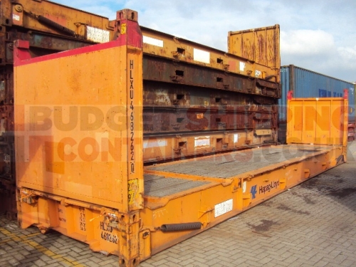 40ft Used Flat Rack Shipping Containers