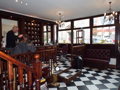 The Castle Barber Shop Torquay - interior