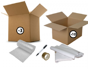 1 Bed Flat Moving Box Pack  