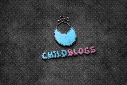 Child Blogs Official 3D Mockup Logo