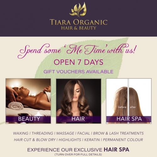 Tiara Organic Hair & Beauty Services