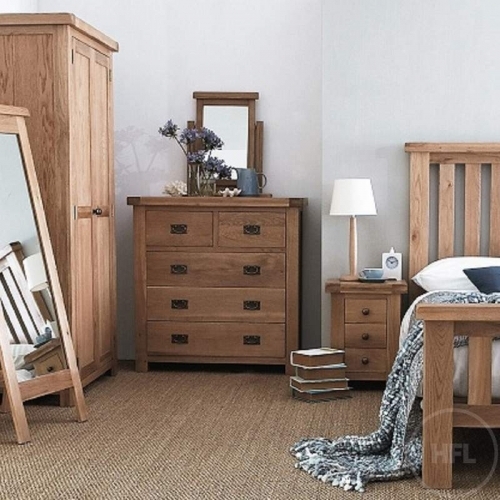 Westbury Rustic Oak Bedroom Furniture