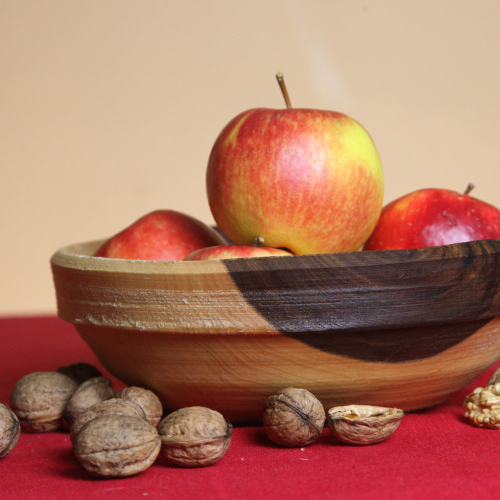 Walnut Fruit Bowl
