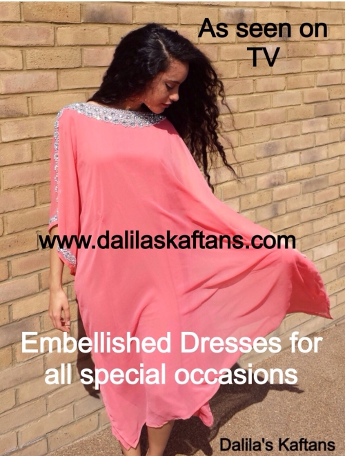 Embellished Kaftan dress