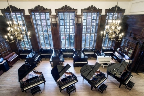 The Yamaha Music London Piano Hall