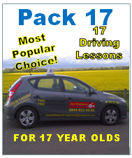 £17.00 driving lessons
