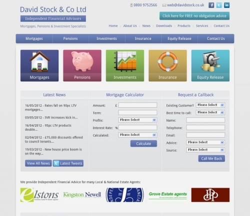 David Stock  Website