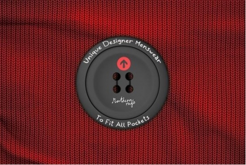 Northern Rags Business Card - Button