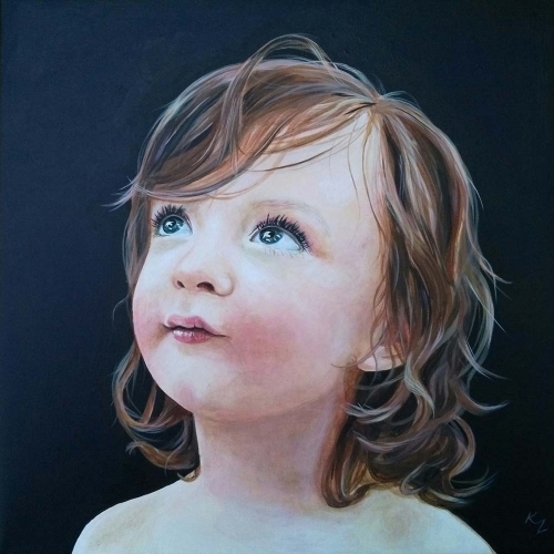 Child Portrait Artist Surrey 