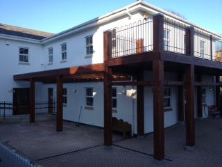 Completed outside teaching deck