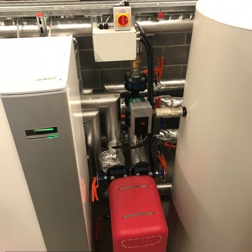 2 x Nibe 60kW 1345 with Passive Cooling