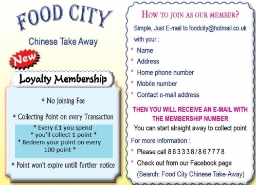 Food City Loyalty Membership