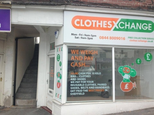 Cash For Clothes Sheffield