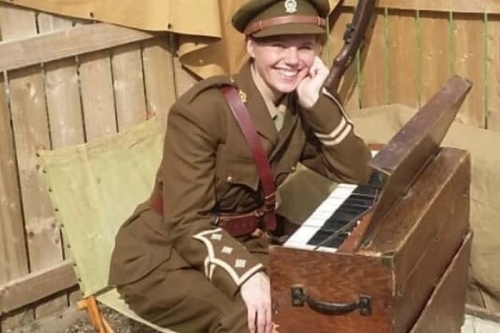 Rare WWI Trench Organ available for hire