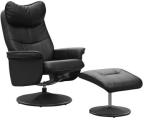 Amsterdam Swivel Recliner Chair & Stool With Free Mainland Uk Delivery