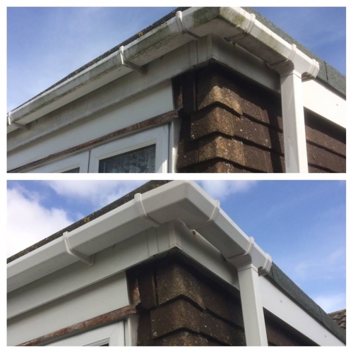 Gutter and fascia cleaning