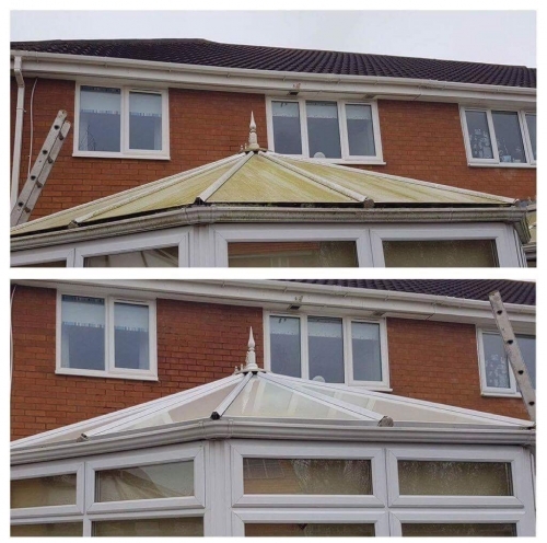 Conservatory Roof  Clean