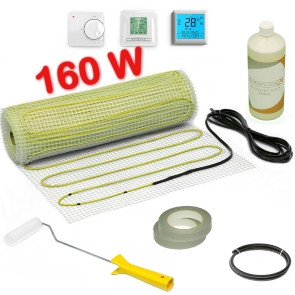 Warmfloor24 underfloor premium heating mat kits 160 W/m²