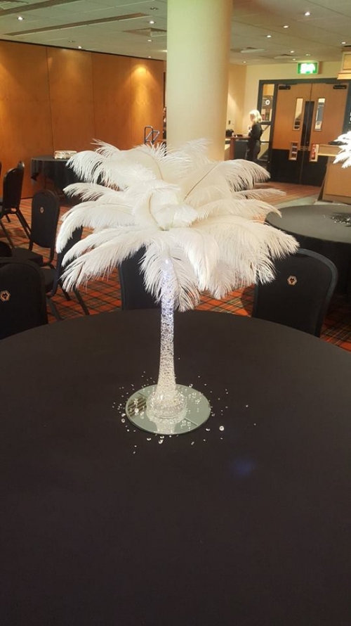 Chair covers & centrepieces