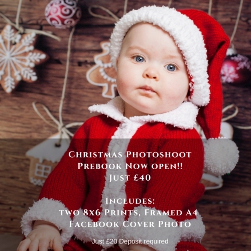Christmas Mini Session - two 8x6 Print and Framed A4
