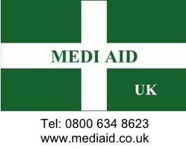Medi Aid Logo With Tel And Web