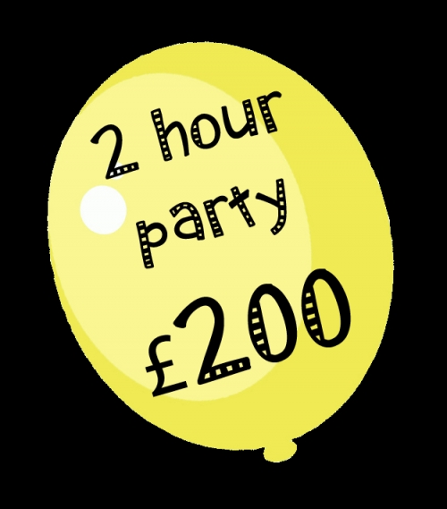 2 Hour Party Package