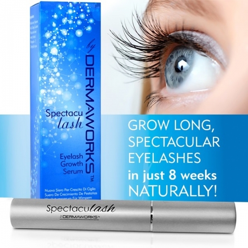DERMAWORKS Spectaculash Eyelash Growth Serum / Eyelash Conditioner. Grow Natural Long Lashes