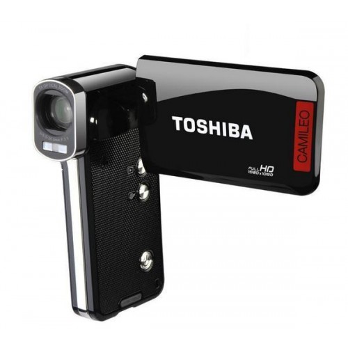 Camileo P100 high-definition camcorder + Case - Size M + 8 GB SDHC Memory Card